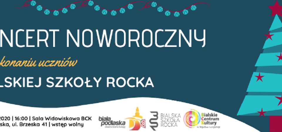 Noworoczny koncert uczniów Bialskiej Szkoły Rocka - Zdjęcie główne