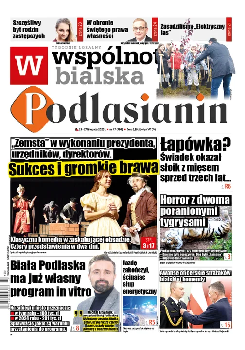 Najnowszy numer Wspólnoty Bialskiej (21 listopada 2023 r.) - Zdjęcie główne