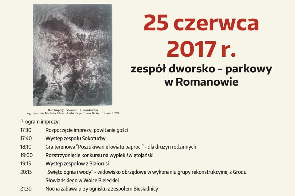 Noc świętojańska u Kraszewskich - Zdjęcie główne