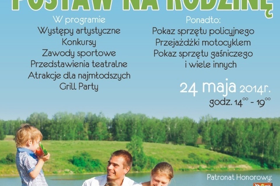 Postaw na rodzinę - festyn rodzinny - Zdjęcie główne