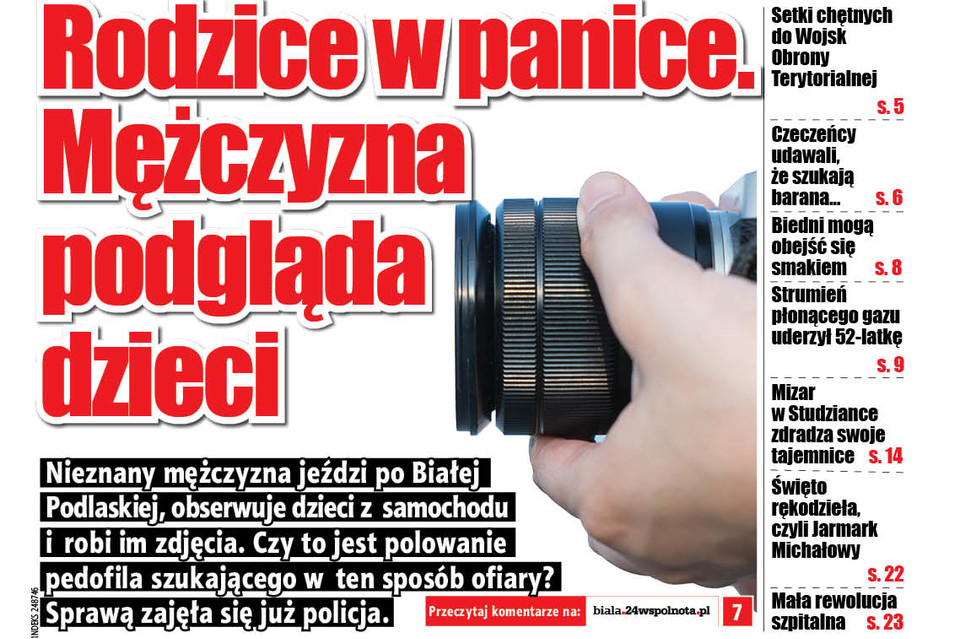 Rodzice w panice. Ktoś robi dzieciom zdjęcia z ukrycia - Zdjęcie główne