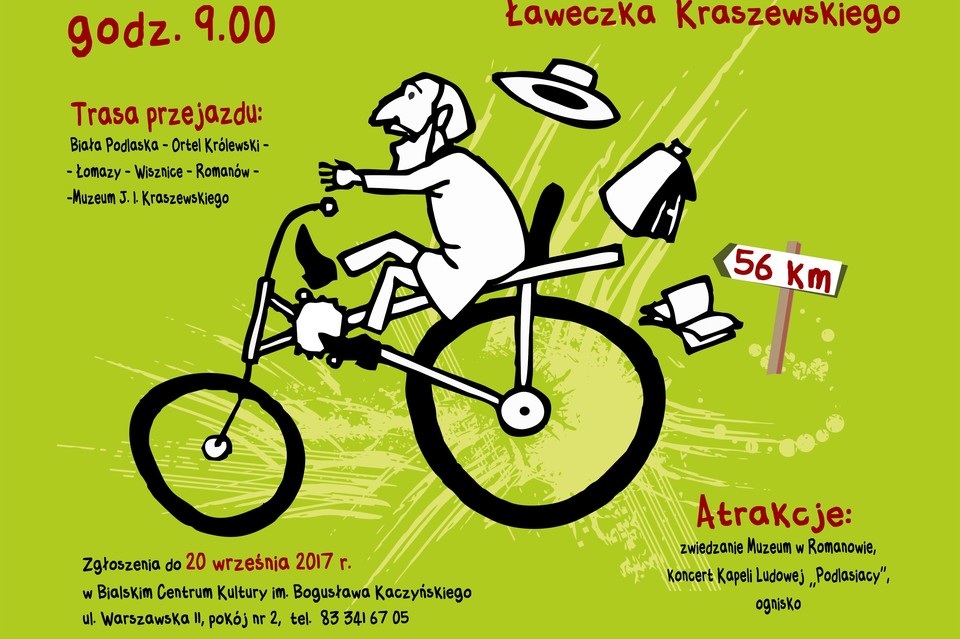 VI Rajd Rowerowy im. J.I.Kraszewskiego - Zdjęcie główne