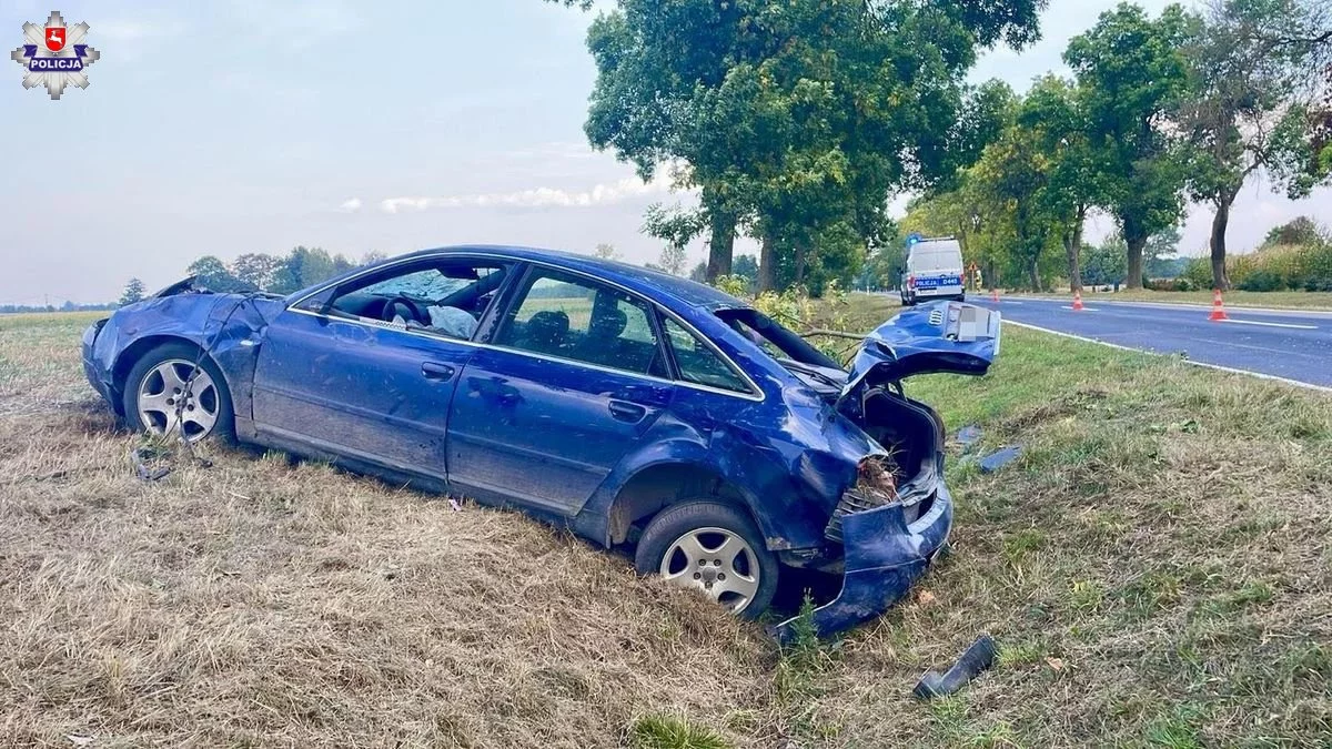 Śmiertelny wypadek w Drelowie. W rozbitym samochodzie ujawniono puszki po alkoholu - Zdjęcie główne