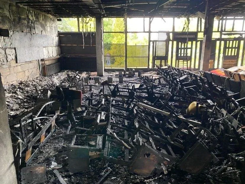 Powiat bialski: Nastolatek podejrzany o podpalenie domu kultury - Zdjęcie główne