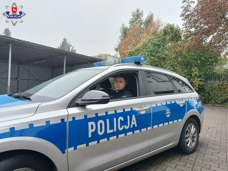 Powiat bialski: Policjant na urlopie zatrzymał nastoletniego sprawcę kradzieży - Zdjęcie główne
