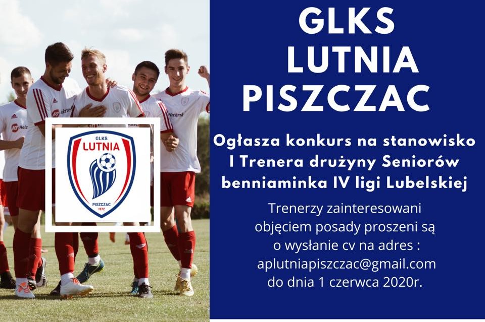 Kto trenerem Lutni? - Zdjęcie główne