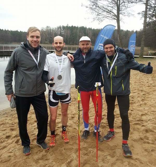 Złoty medal sztafet Nordic Walking - Zdjęcie główne