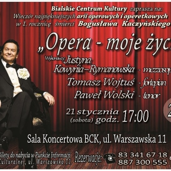 Koncert "Opera moje życie" - Zdjęcie główne