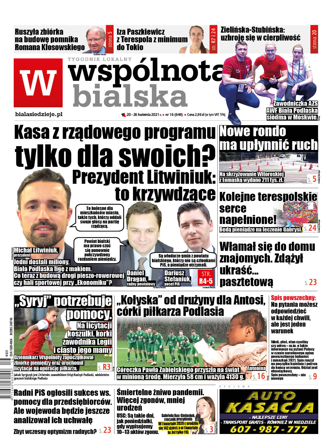 Najnowszy numer Wspólnoty Bialskiej - Zdjęcie główne