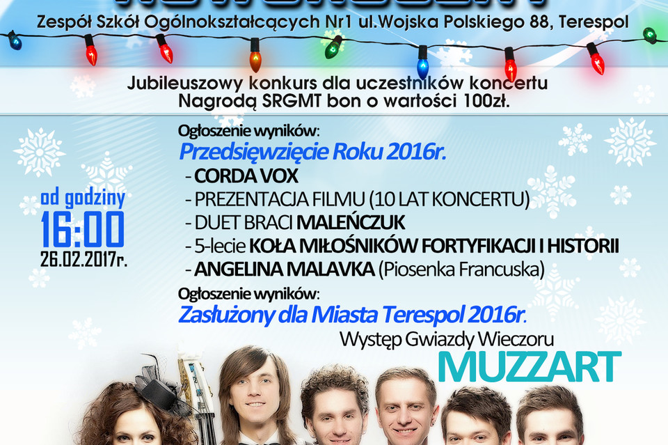 10. jubileuszowy Koncert Noworoczny w Terespolu - Zdjęcie główne