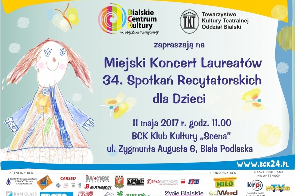 Miejski Koncert Laureatów 34. Spotkań Recytatorskich dla Dzieci - Zdjęcie główne