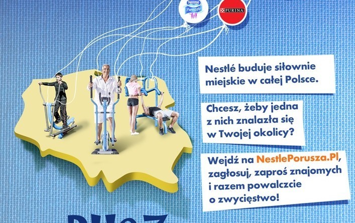 Piszczac walczy o plenerową siłownię w konkursie Nestle - Zdjęcie główne