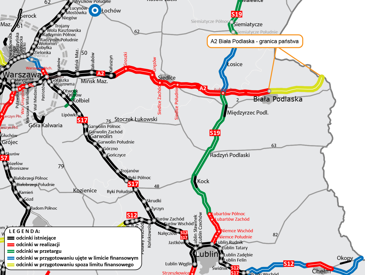 Podpisano umowę na ostatnie 32 kilometry autostrady A2 - Zdjęcie główne