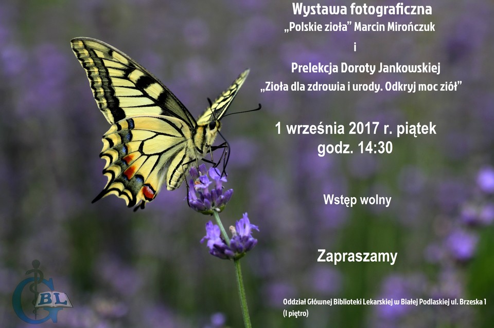 Wystawa fotograficzna "Polskie zioła" Marcina Mirończuka - Zdjęcie główne