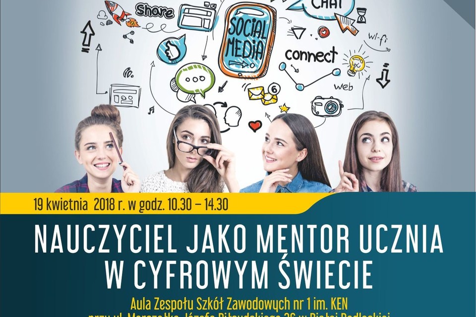 Konferencja "Nauczyciel jako mentor ucznia w cyfrowym świecie" - Zdjęcie główne