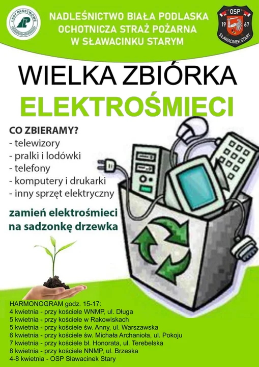 Biała Podlaska : Zbiórka elektrośmieci. Oddaj zbędny sprzęt - Zdjęcie główne