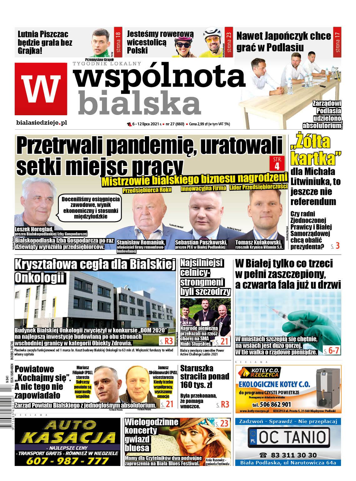 Najnowszy numer Wspólnoty Bialskiej - Zdjęcie główne