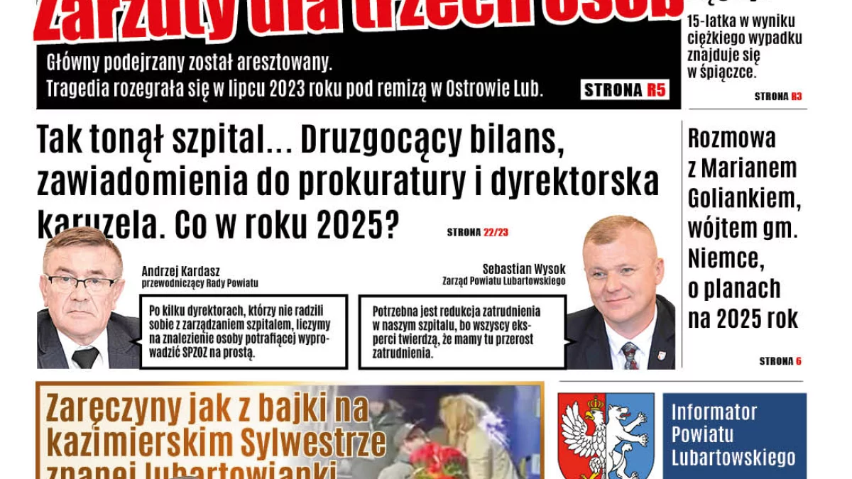 Najnowsze wydanie Wspólnoty Lubartowskiej (7 stycznia 2025 r.) - Zdjęcie główne