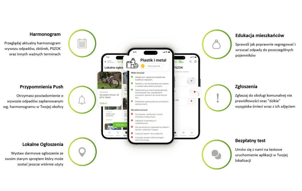 Mieszkańcy gminy Michów mogą korzystać z mobilnej aplikacji „MOJE ODPADY” - Zdjęcie główne