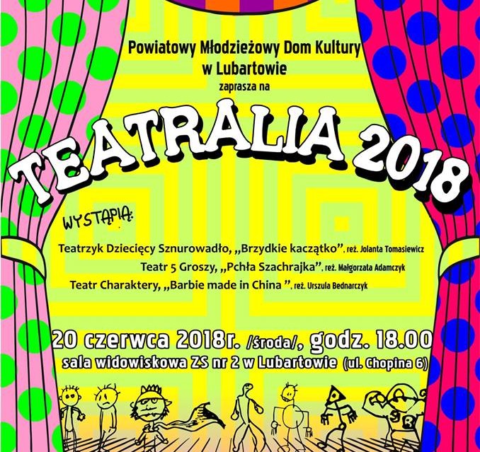 Teatralia 2018 w PMDK - "Brzydkie kaczątko", "Pchła szachrajka" i "Barbie made in China" - Zdjęcie główne