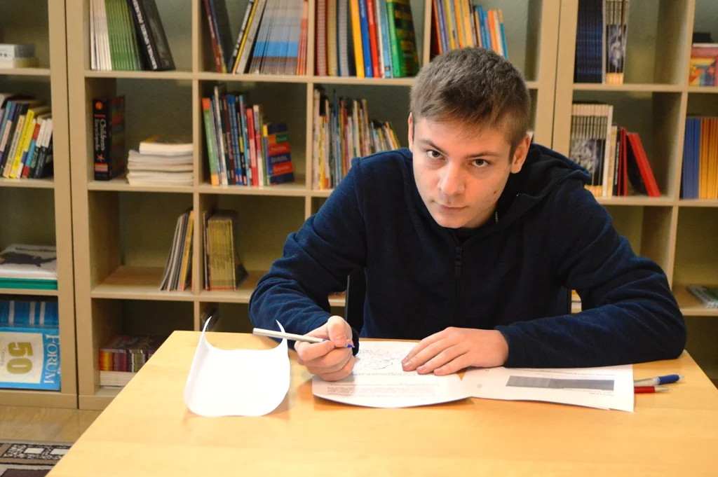 Wyjątkowy uczeń z II LO w Lubartowie - Zdjęcie główne