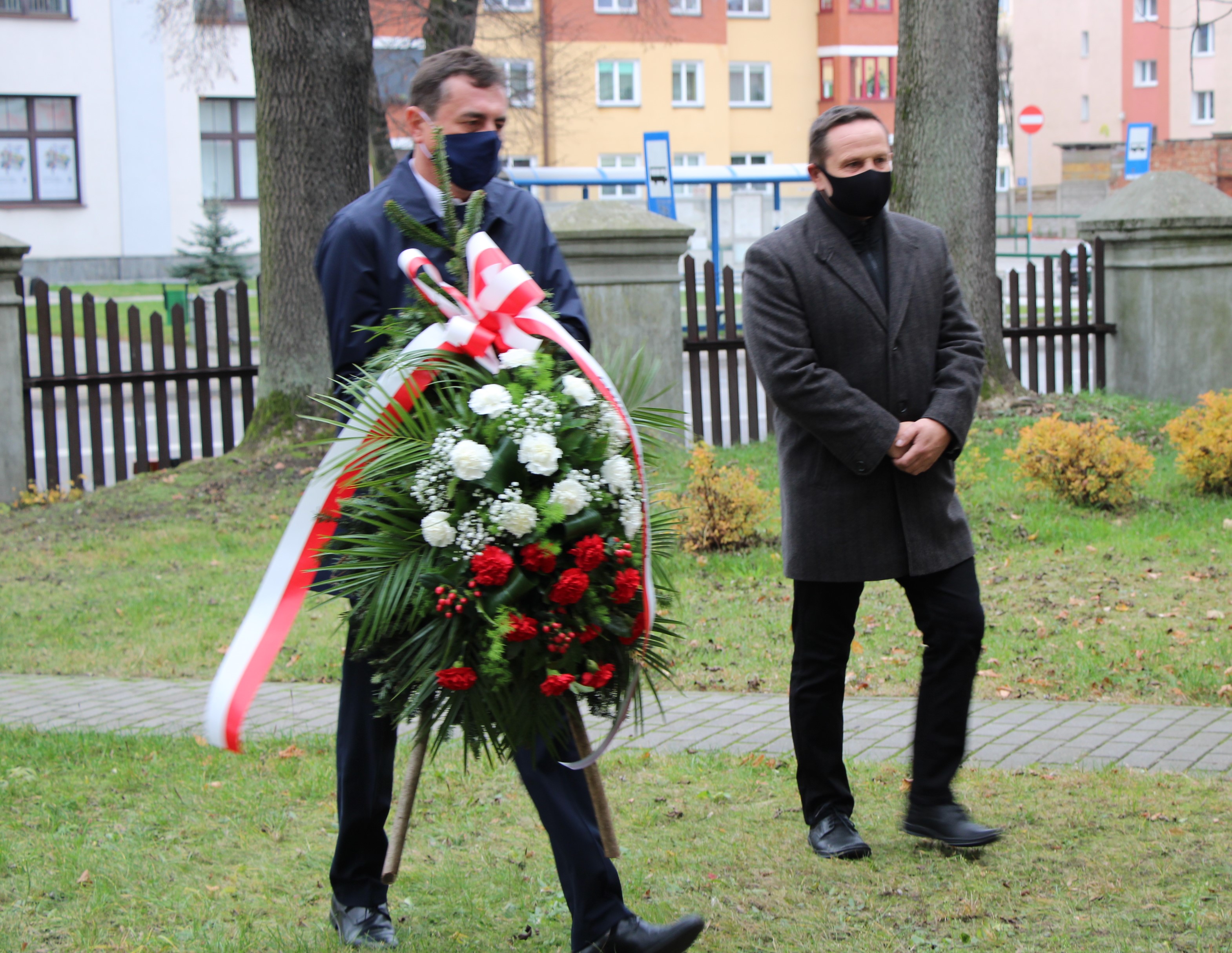 Wieniec składa delegacja gminy Lubartów