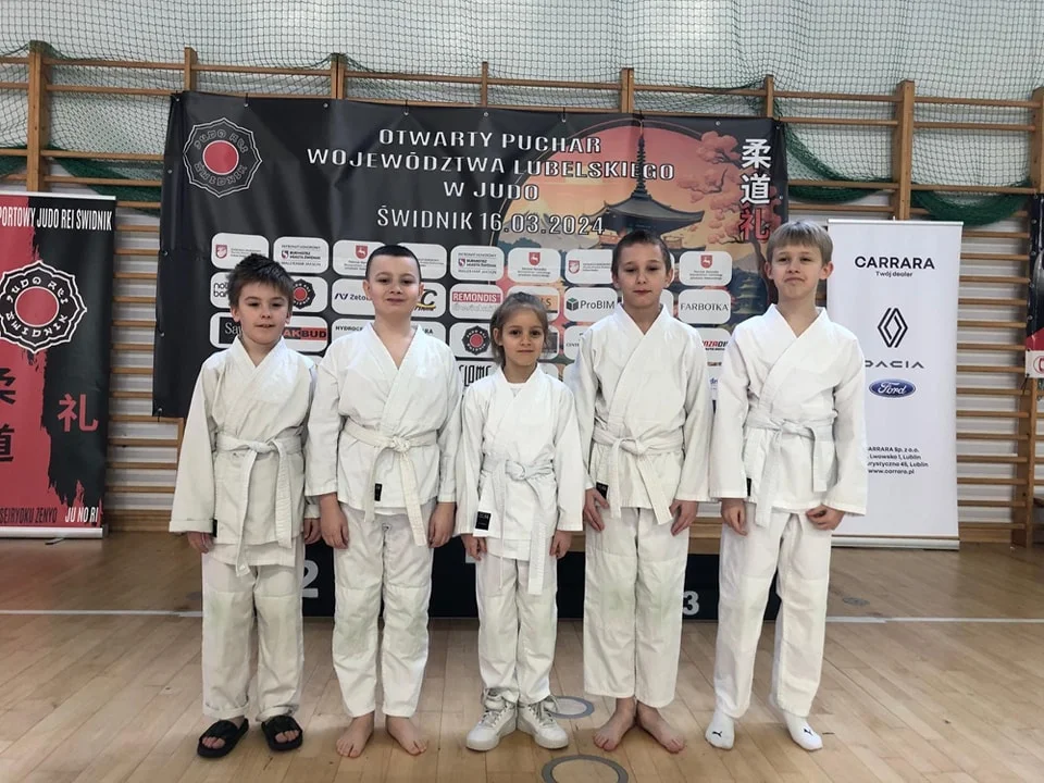 KS Workout Lubartów na mistrzostwach judo w Świdniku - Zdjęcie główne