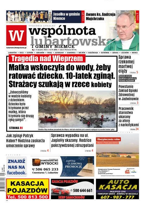 Najnowszy numer Wspólnoty Lubartowskiej (2 stycznia 2023) - Zdjęcie główne