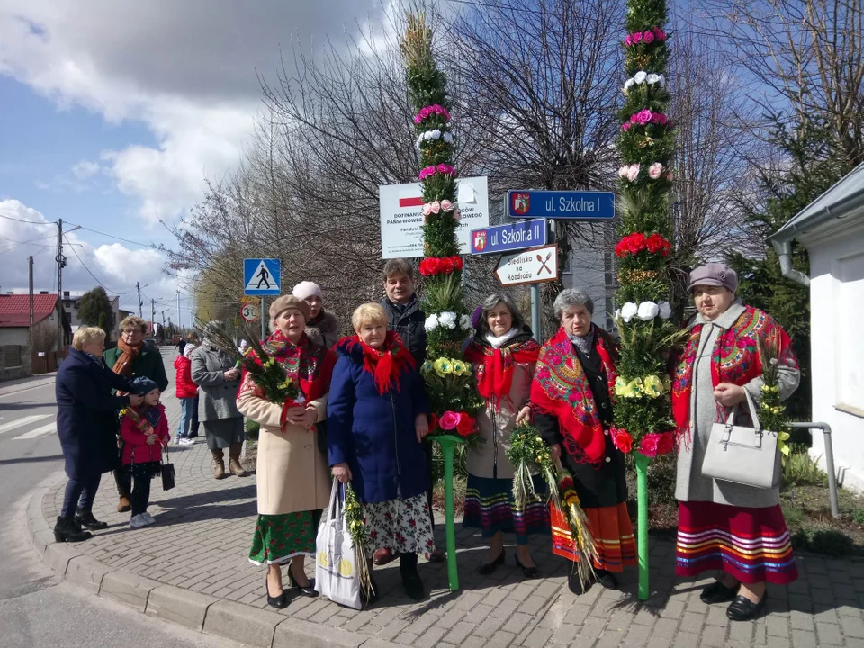 Gigantyczne palmy wielkanocne od gospodyń z Michowa (zdjęcia) - Zdjęcie główne