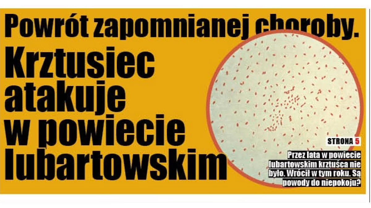 Powrót zapomnianej choroby. Krztusiec atakuje w powiecie lubartowskim - Zdjęcie główne