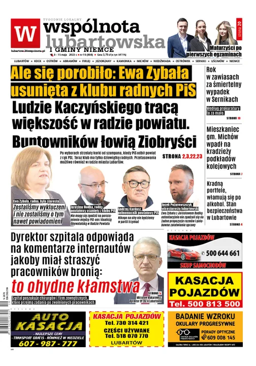 Najnowszy numer Wspólnoty Lubartowskiej (8 maja 2023r) - Zdjęcie główne