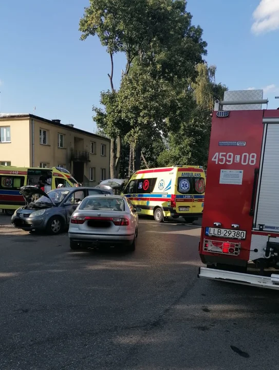 Zderzenie w Wielkiem. Dwie osoby trafiły do szpitala - Zdjęcie główne