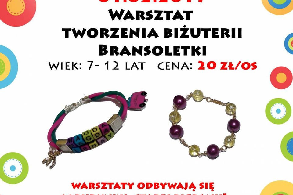 Warsztaty tworzenia biżuterii dla dzieci - Zdjęcie główne