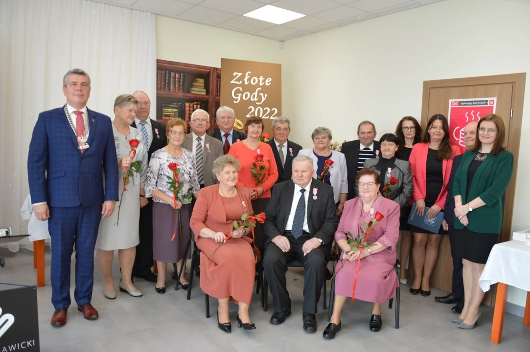 Złote gody w Ostrówku. Uroczystość w Urzędzie Gminy - Zdjęcie główne