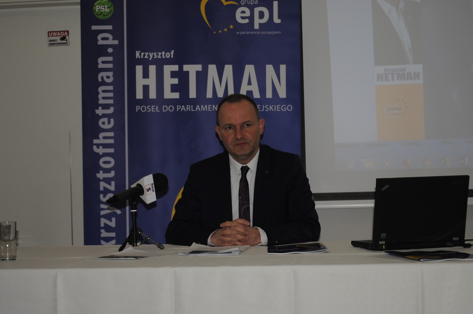 Krzysztof Hetman w Lubartowie "spowiadał się" z pracy w Europarlamencie - Zdjęcie główne