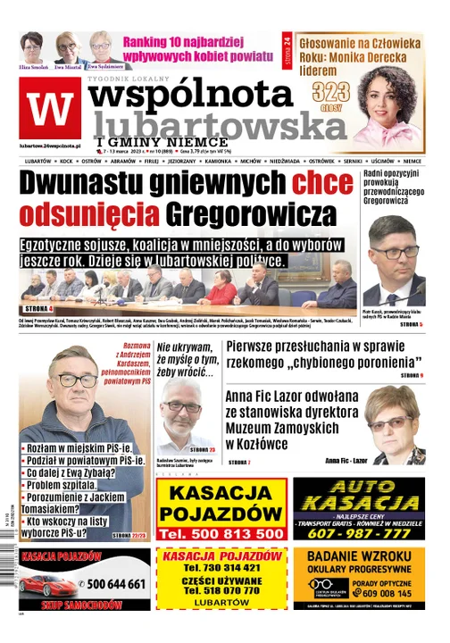 Najnowszy numer Wspólnoty Lubartowskiej (7 marca 2023r) - Zdjęcie główne