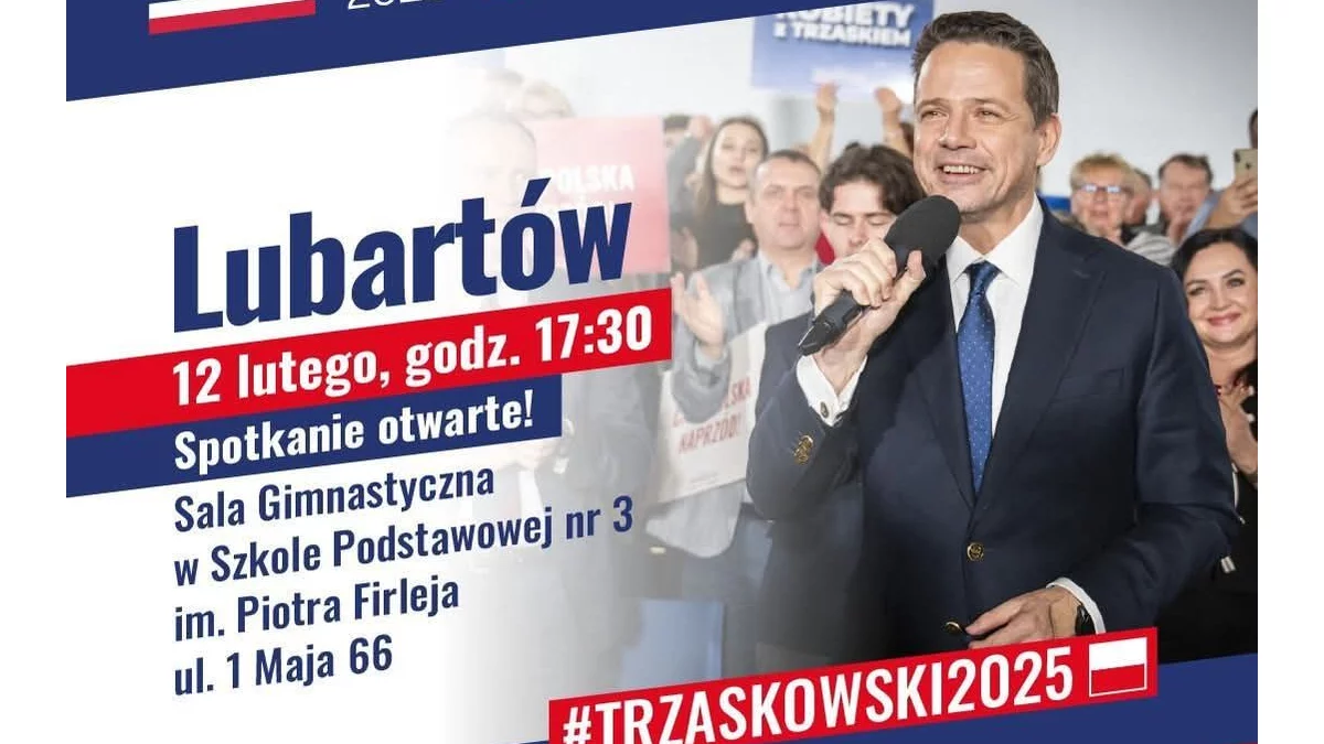 Rafał Trzaskowski przyjedzie do Lubartowa - Zdjęcie główne