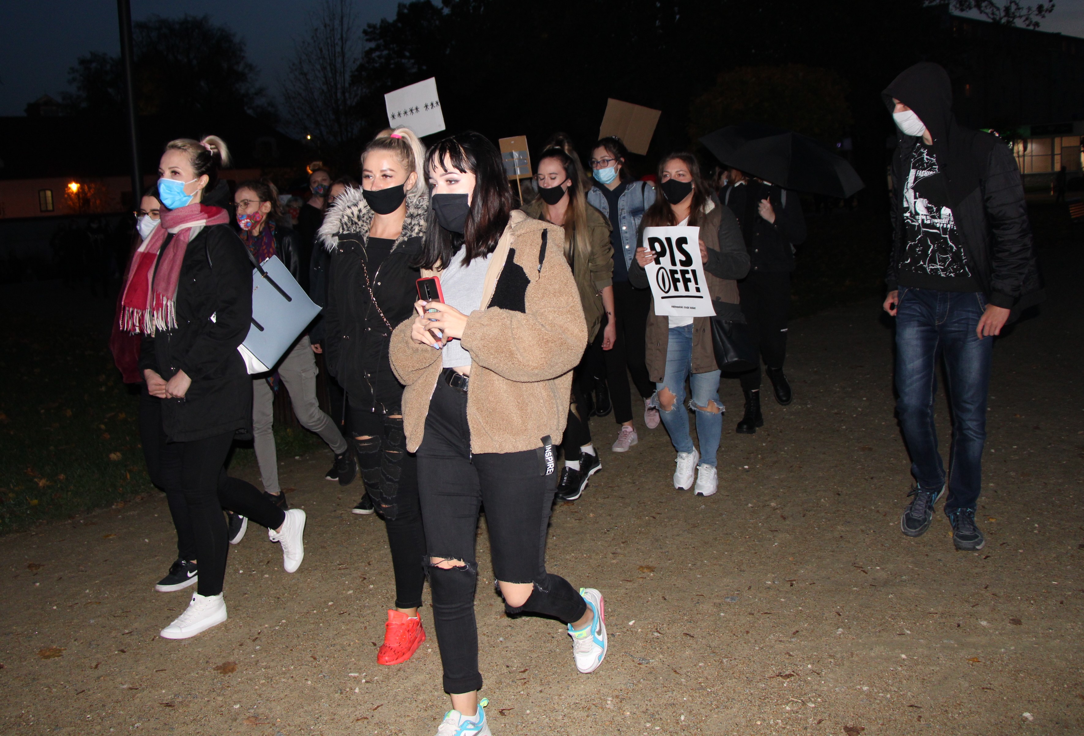 Protest na ulicach Lubartowa