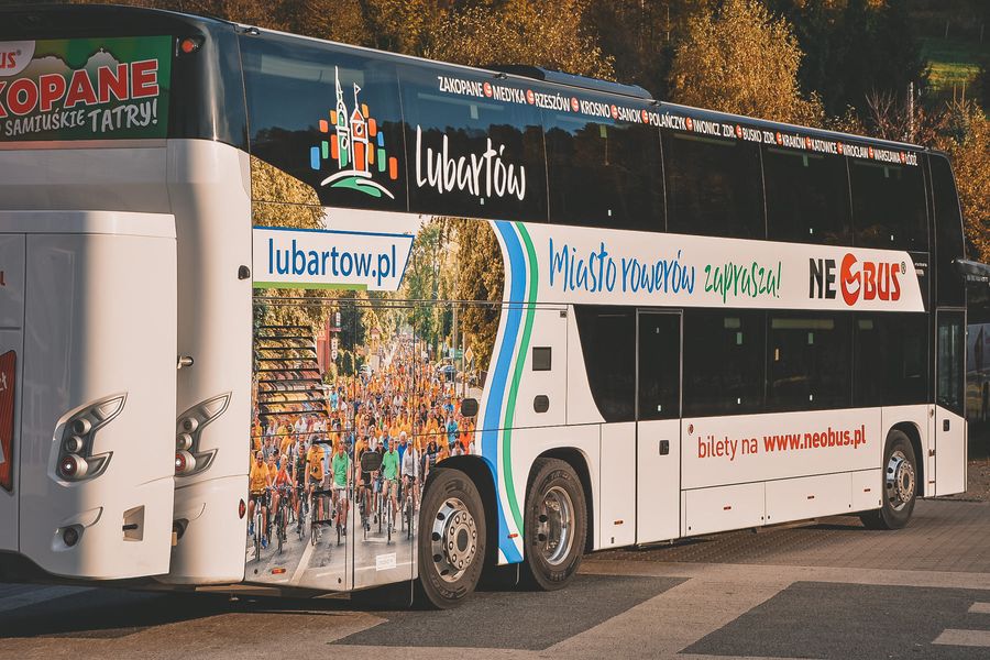 Promocja Lubartowa rusza w Polskę. Autobus promocyjny odwiedza miasta od Rzeszowa do Wrocławia - Zdjęcie główne