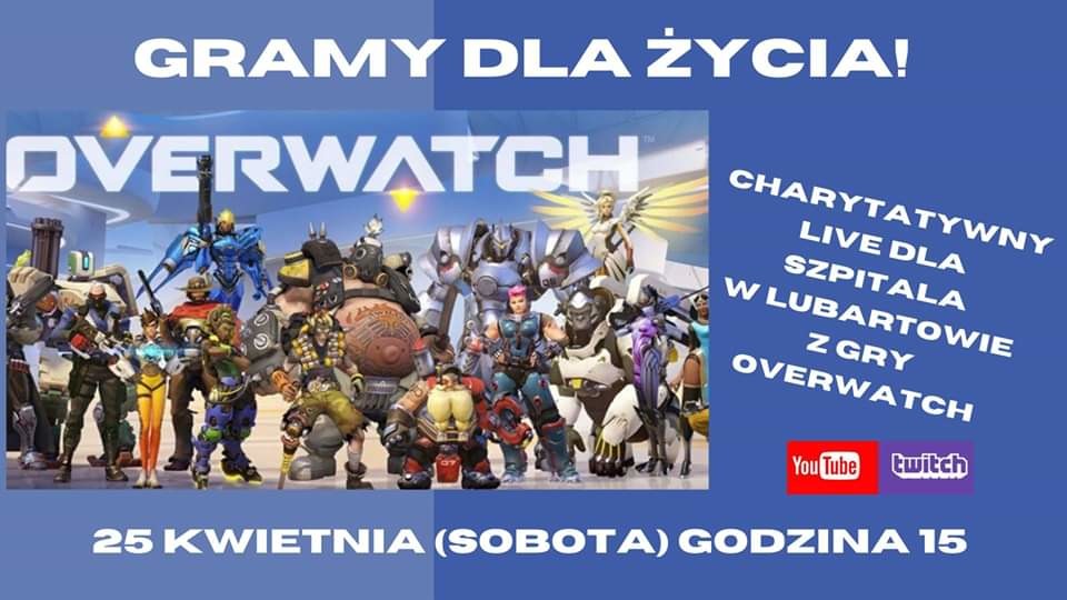 Burmistrz zagra w Overwatch dla szpitala - Zdjęcie główne