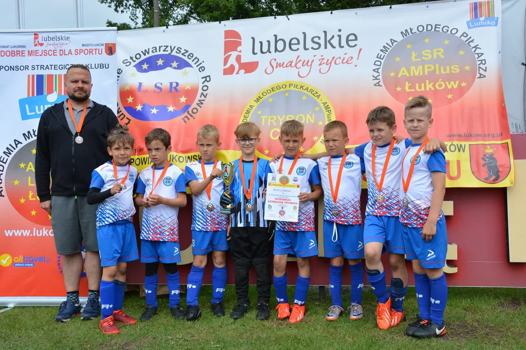 MOSiR rocznik 2015 na ORLĘTA CUP. Lubartowska drużyna na zawodach w Łukowie - Zdjęcie główne