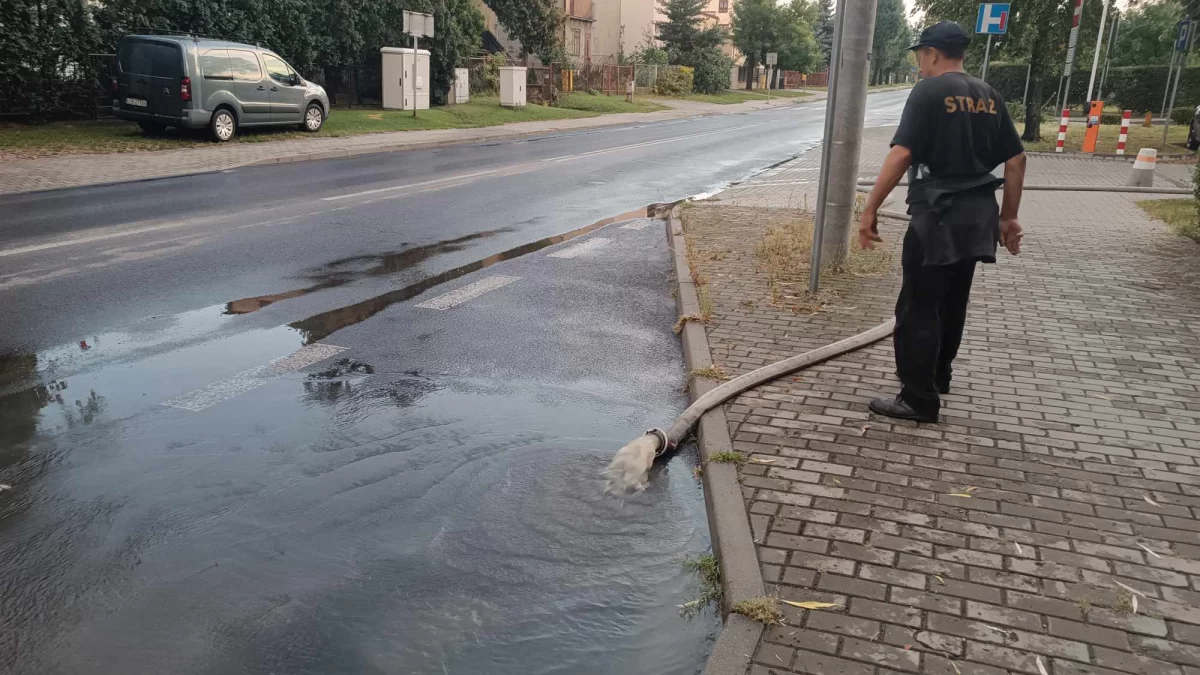 Burza nad Lubartowem łaskawa dla strażaków - Zdjęcie główne