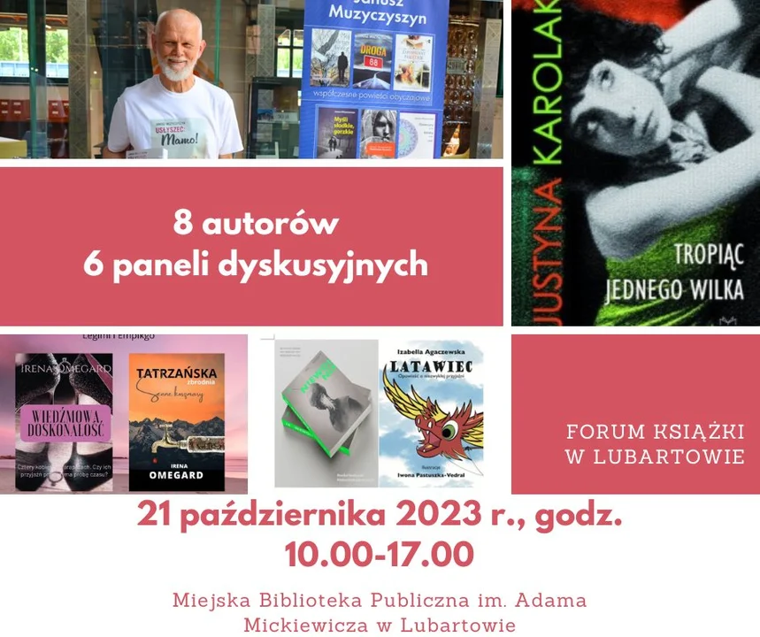 Forum książki w bibliotece w Lubartowie - Zdjęcie główne