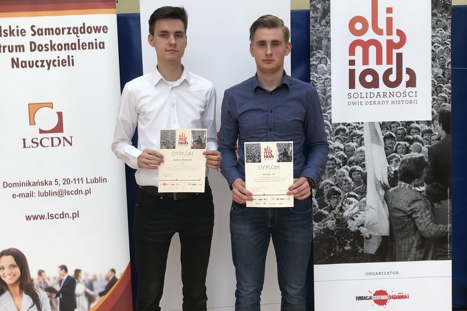 Uczeń ZS nr 2 w Lubartowie w reprezentacji woj. lubelskiego - Zdjęcie główne