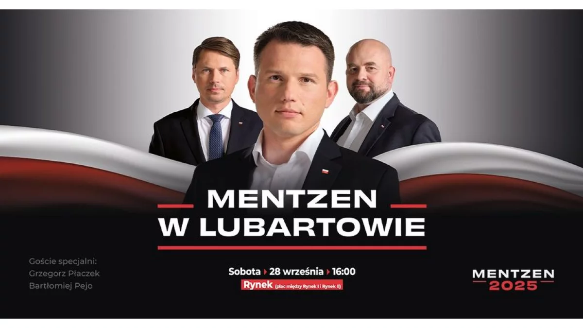 Sławomir Mentzen przyjedzie do Lubartowa - Zdjęcie główne