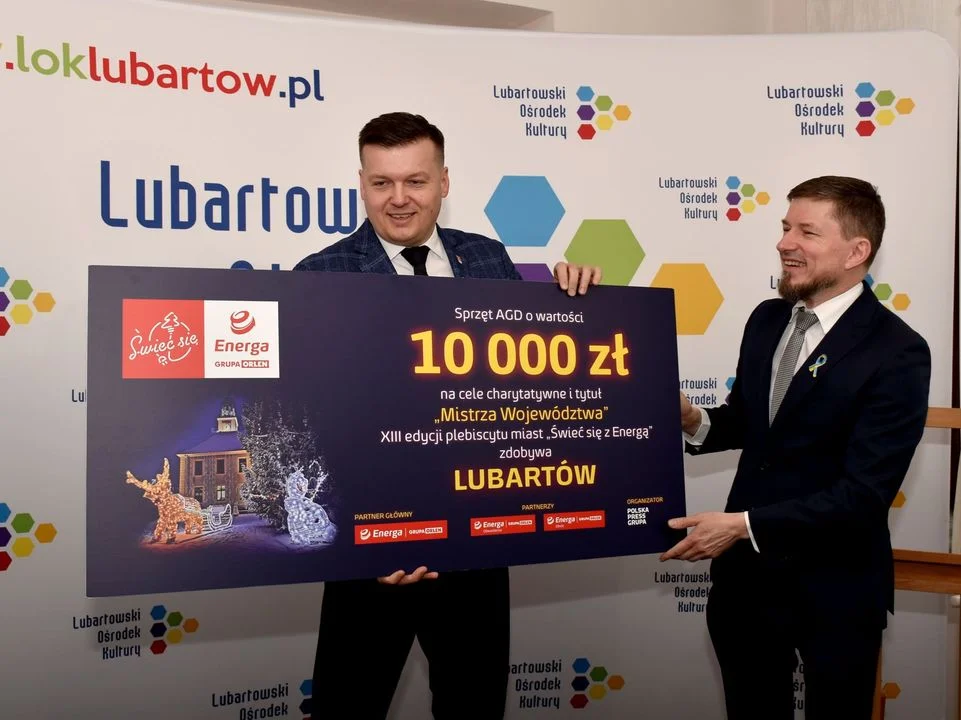 Sprzęt AGD dla mieszkańców Lubartowa. Nagroda w konkursie Świeć się z Energą - Zdjęcie główne