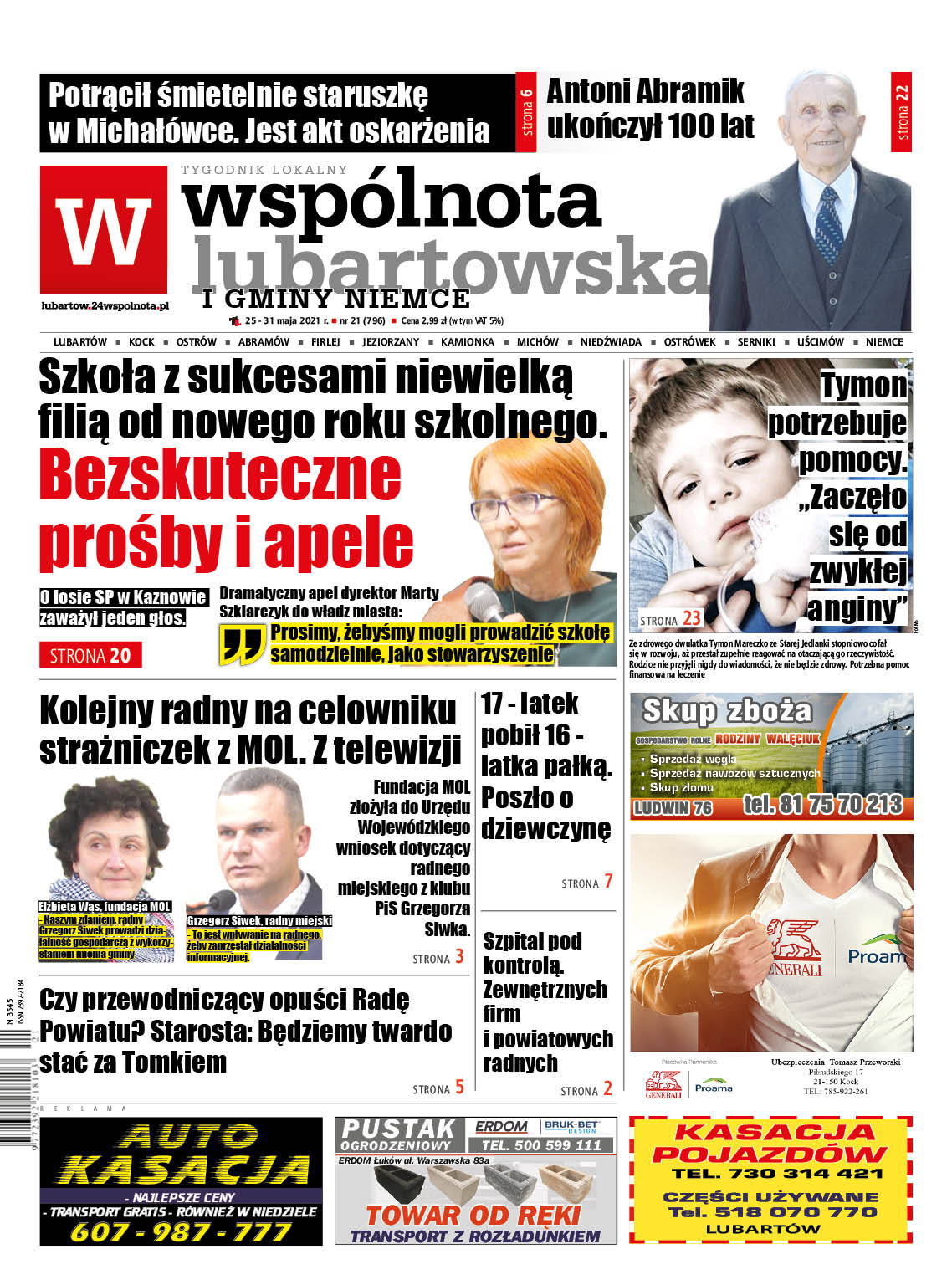 Najnowszy numer Wspólnoty Lubartowskiej - Zdjęcie główne