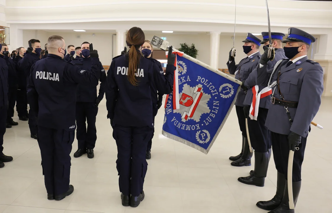 Lublin: Lubelska Policja ma nowych funkcjonariuszy - Zdjęcie główne