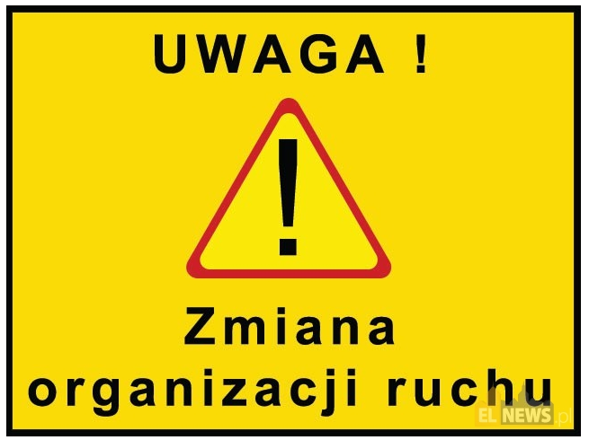 Uwaga! Czasowa zmiana organizacji ruchu - Zdjęcie główne