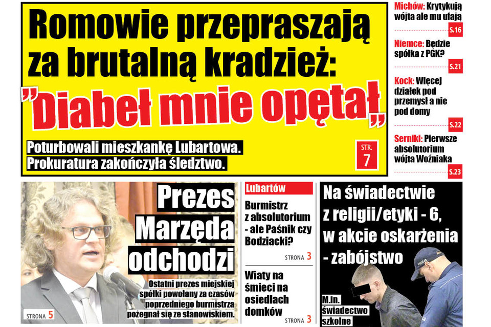Skruszeni Romowie przepraszają za brutalną kradzież - Zdjęcie główne